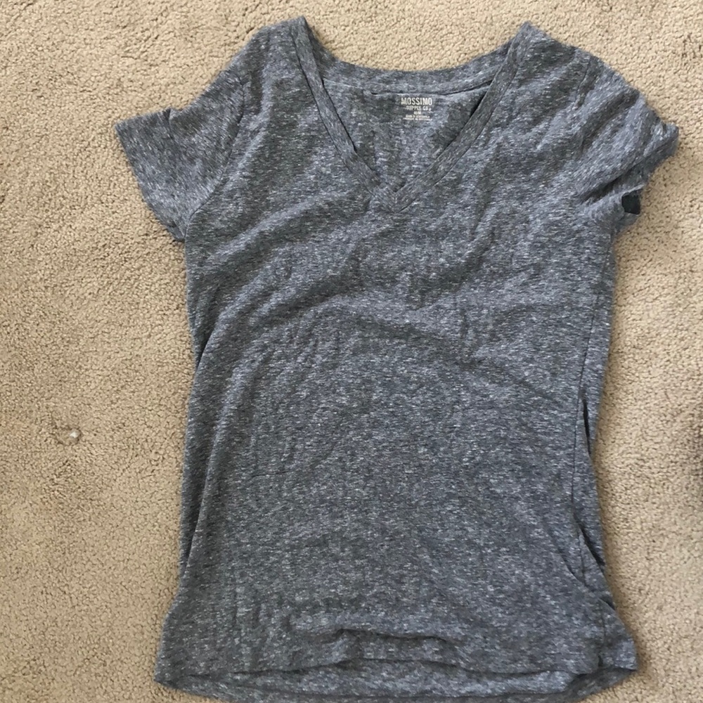Grey V Neck